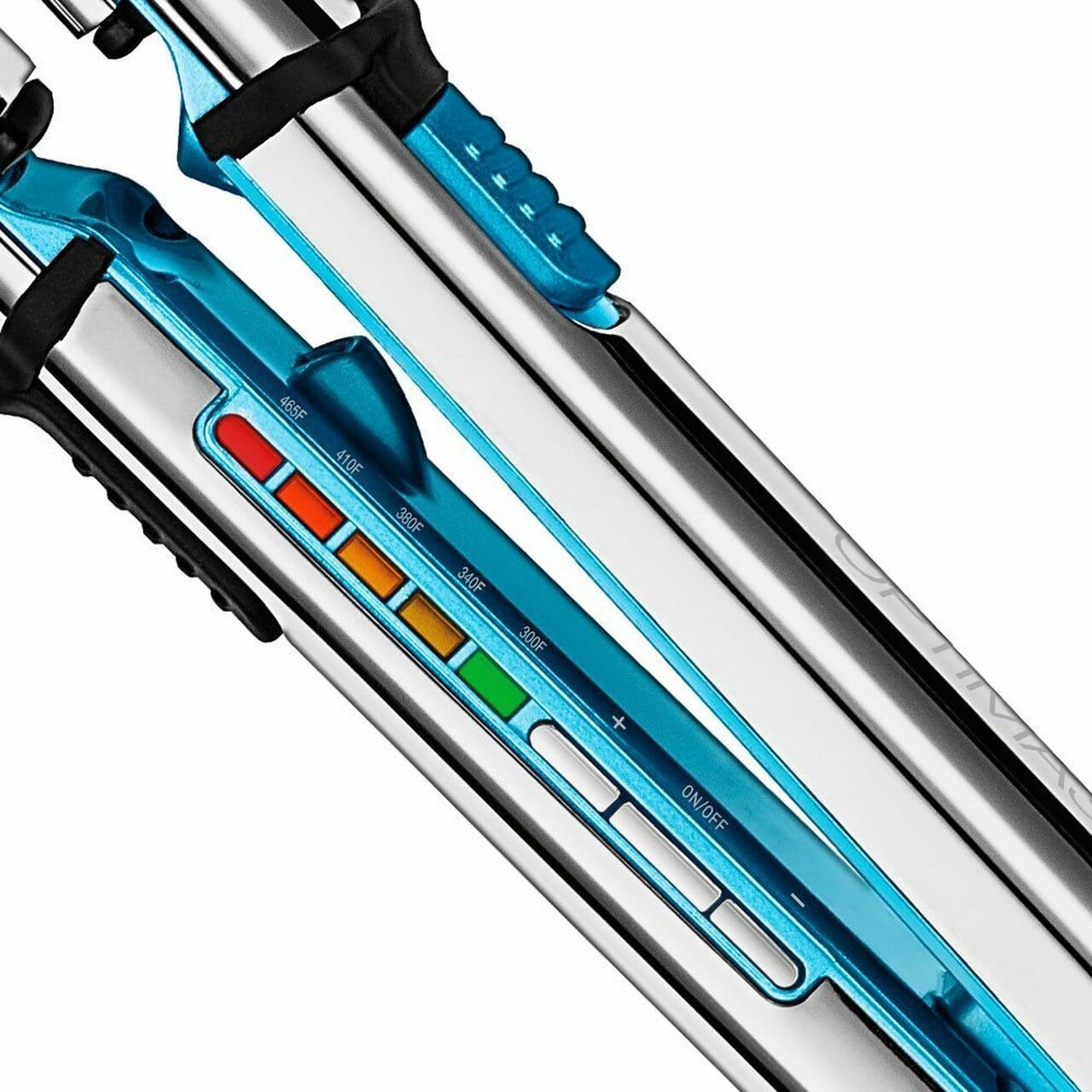 BABYLISS PRO Nano Titanium Optima 3000 Stainless Steel Straightening 1.25" Flat Iron with Plates